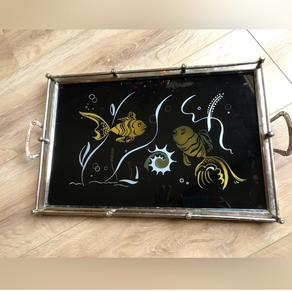 vintage Other - Vintage Fish Design Serving Tray